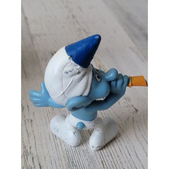 Peyo 2013 AS IS birthday party smurf toy figure - Picture 4 of 9